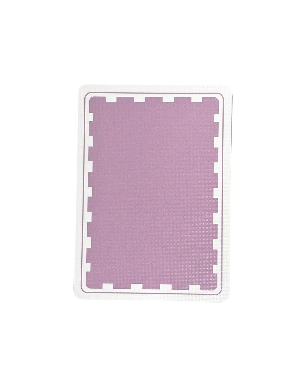 REPRINTED #02 card back and border detail